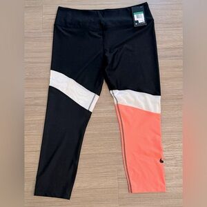 Nike - Black/Pink/White- Power Victory Tight Fit